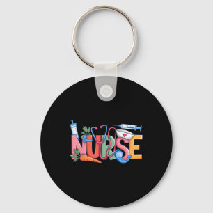 Nurse Stethoscope Cute Coquette Bow Stethoscope Nu Keychain