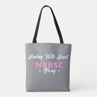 nurse strong tote bag
