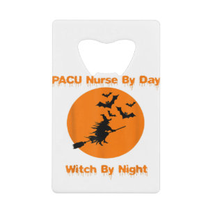 Nurse Superhero Funny Halloween Credit Card Bottle Opener
