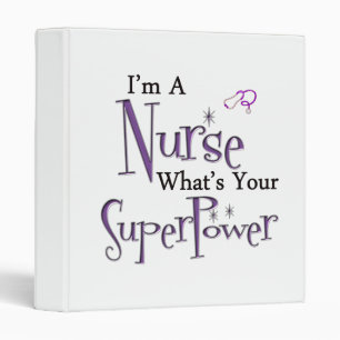 Nurse Superpower Binder