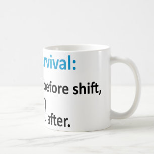 Nurse Survival Coffee Mug