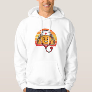 Nurse Taco Retro Vintage Engraving Design_1 Hoodie