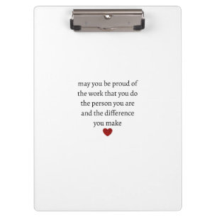 Nurse teacher mother appreciation  pround Thank   Clipboard