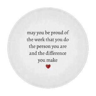 Nurse teacher mother appreciation pround Thank Cutting Board