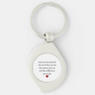 Nurse teacher mother appreciation  pround Thank   Keychain