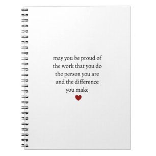 Nurse teacher mother appreciation  pround Thank   Notebook