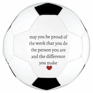 Nurse teacher mother appreciation  pround Thank   Soccer Ball