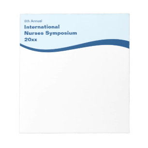 Nurse Technician Caregiver Medical Conference Notepad