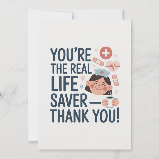Nurse Thank You Card (Front)
