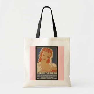 Nurse the Baby vintage bag