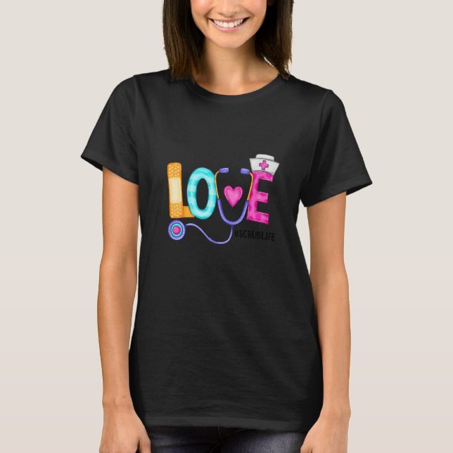 Nurse The Scrub Nurse Medical Assistant Nursing T-Shirt (Front)