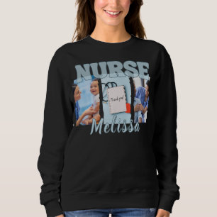 Nurse Three Frame Photo Sweatshirt