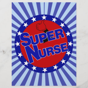 NURSE THUMBS UP SUPER NURSE PATRIOTIC
