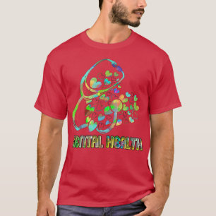 Nurse Tool Lifesavers Nursing Heart Hearts Mental  T-Shirt