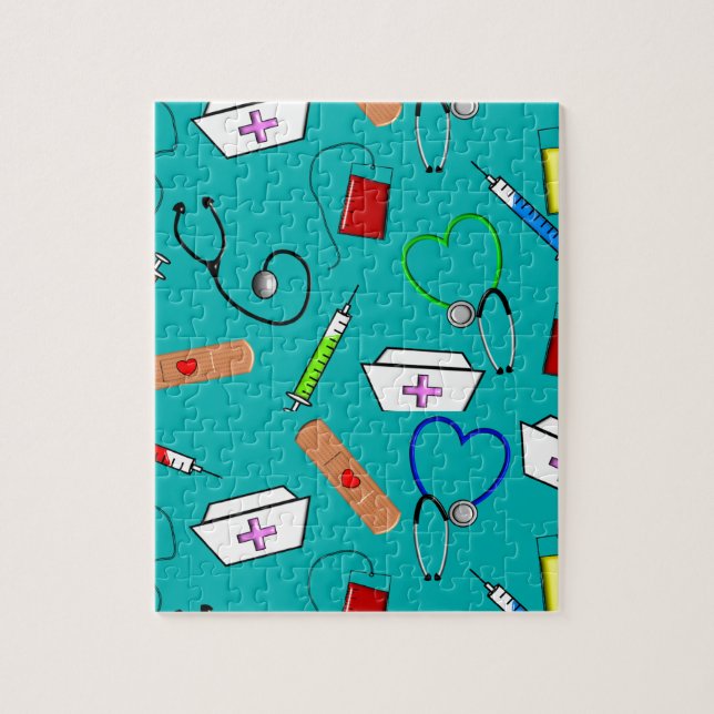 Nurse Tools Jigsaw Puzzle (Vertical)