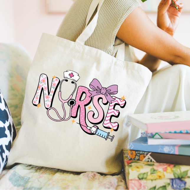 Nurse Tote Bag (Nurse tote bag. )