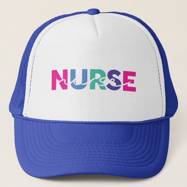Nurse Trucker Hat (Front)