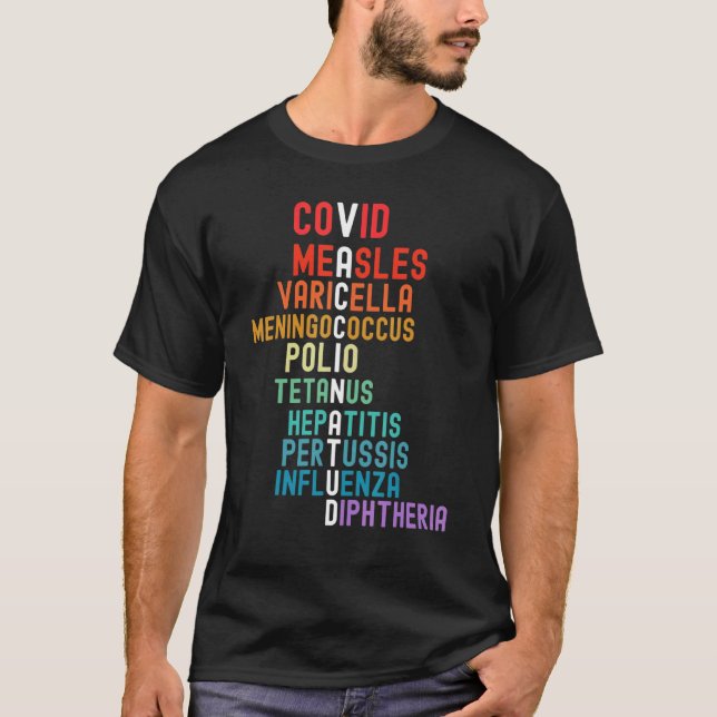 Nurse Vaccinated Covid Vaccines Vaccines Saves Liv T-Shirt (Front)