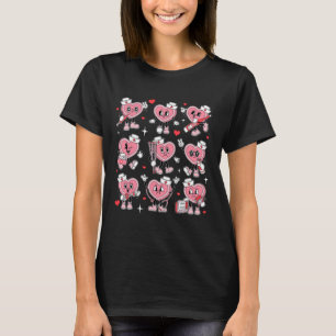 Nurse Valentine Candy Heart Er Icu Nicu Rn Nurses  T-Shirt