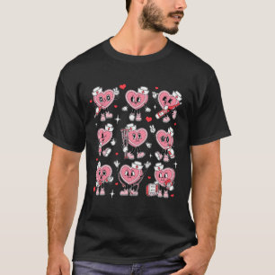 Nurse Valentine Candy Heart Er Icu Nicu Rn Nurses T-Shirt