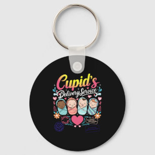 Nurse Valentine Cuds Delivery Service Labor And Keychain
