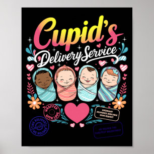 Nurse Valentine Cuds Delivery Service Labor And  Poster