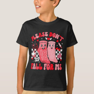 Nurse Valentines Day Non Slip Socks Please Don't F T-Shirt