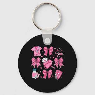 Nurse Valentines Day Valentine Er Icu Nicu Rn Nurs Keychain