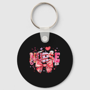 Nurse Valentines Day Valentine Er Icu Nicu Rn Nurs Keychain