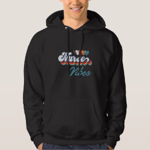 Nurse Vibes RN LPN CNA Healthcare Nurse Hoodie