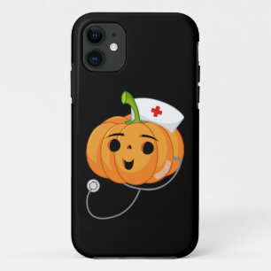 Nurse Week Pumpkin Thanksgiving Harvest Halloween iPhone 11 Case