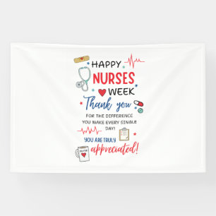 Nurse Week Sign Printable Appreciation Nurse Thank