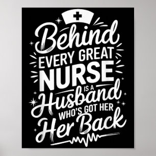 Nurse Wife And Nursing Wife Quote Nursing Husband Poster