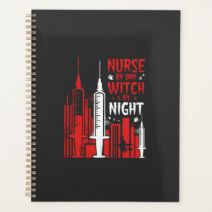 Nurse Witch Halloween Skyline Design_1 Planner