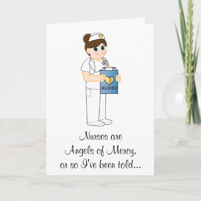 Nurse with Heart of Gold Thank You (Front)