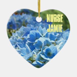 Nurse Your Name Heat Ornaments Gift Nurses gifts