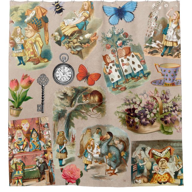  Nursery Alice Colourful 1800s Classic Wonderland  (Front)