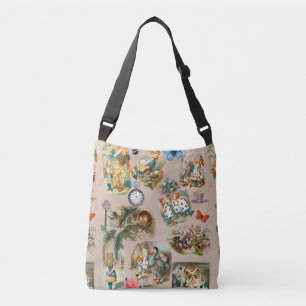 Nursery Alice Colourful 1800s Classic Wonderland Crossbody Bag