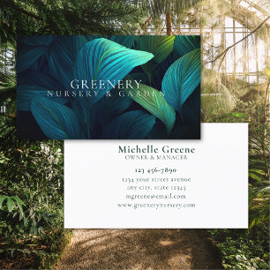 Nursery and Garden Business Card