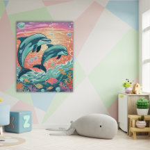 Nursery art and kid's room wall art
