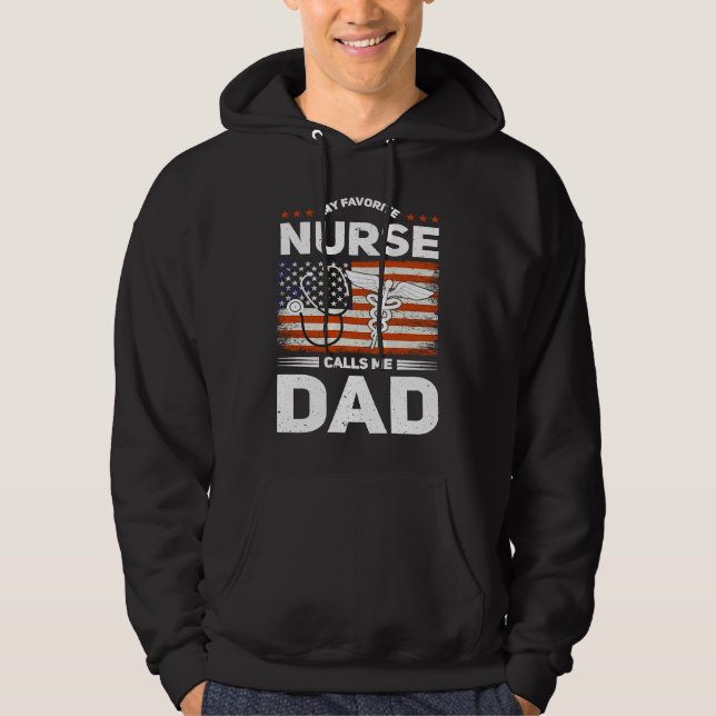 Nursery Decor & Nurse Accessories for Work Nurse Hoodie (Front)
