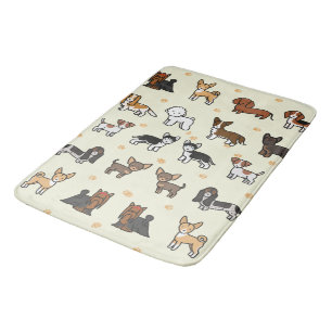 Nursery Ideas Doggy Dog Lover  Bath Mat