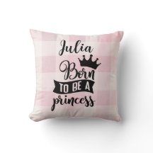 Nursery Personalized Decor Pillow