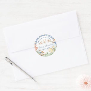 Nursery Rhyme Baby Shower Sticker