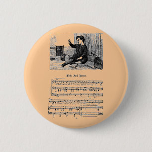 Nursery Rhyme Jack Korner 2 Inch Round Button
