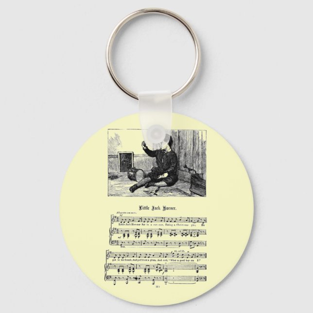 Nursery Rhyme Jack Korner Keychain (Front)