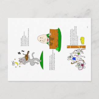 Nursery Rhyme Team Up! Postcard