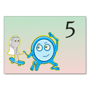 Nursery Rhyme Wedding Table Number