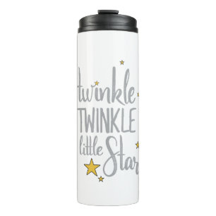 Nursery Rhymes Image Twinkle Twinkle Little Design Thermal Tumbler