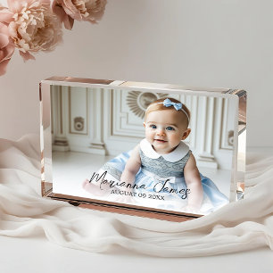 Nursery Script Name Baby Photo 